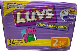 Luvs ผ้าอ้อมสำเร็จรูปไซส์6จำนวน80ชิ้นพร้อมป้องกันการรั่วซึม12ชั่วโมงสำหรับเด็กทารก - Product Image 5