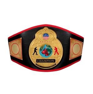 Ceintures de champion construites pour les cérémonies de boxe, avec des plaques polies, des logos détaillés et un matériau de sangle durable - Product Image 4