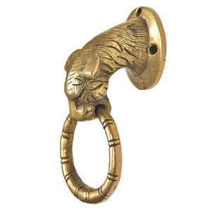 Poignée de porte en laiton unique faite à la main, design moderne, métal massif poli, décoration pour la maison, disponible en gros, prix de gros, vis - Product Image 5