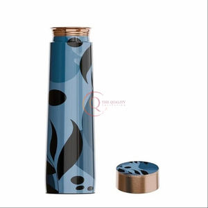 <b>Metal</b> Copper <b>Bottle</b> Selling Low Discount Eco Friendly Handmade New Ayurvedic American Trending <b>Water</b> <b>Bottle</b> for School & Office - Product Image 2