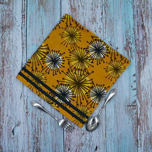 Serviette de cocktail décorative en coton biologique 100% de qualité supérieure faite à la main Style imprimé moderne jetable pour restaurant à domicile - Product Image 3