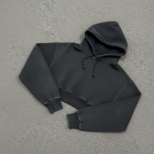 Customised Regular Oversized Pullover Acidwash Winter Women's Hoodies Front Custom Printed logo Comfortable Hip Hop Streetwear - Product Image 3