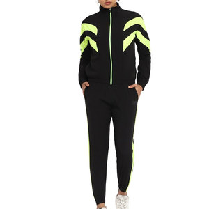 Chándales de invierno informales sólidos para mujer, de manga larga, transpirables, ligeros, de alta calidad, 100% poliéster, recién llegados, el mejor estilo 2025 - Product Image 1