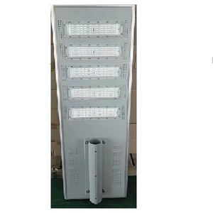 Farola LED solar de 6 cabezales de 300W con sensor de movimiento, iluminación de seguridad para exteriores para jardín, toda la noche, potencia de Brightness-200W - Product Image 5