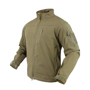 Veste softshell pour homme en polyester OEM, capuche réglable, vêtements de sport, respirante, durable, veste d'extérieur - Product Image 6