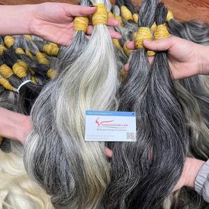 Extensiones de cabello humano a granel de lujo con un solo donante, paquetes de cabello crudo vietnamita al por mayor - Product Image 2