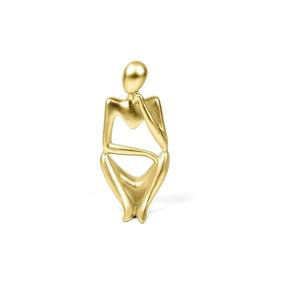 Sculpture décorative en aluminium en forme de flamme avec base en MDF, design Art Déco, pièce d'art artisanale pour la décoration de la maison, du bureau et de l'hôtel - Product Image 4