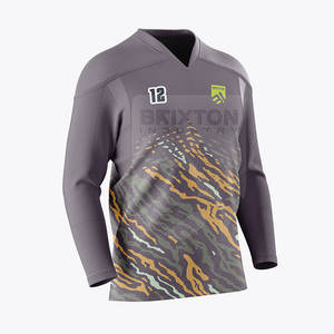 Camiseta de hockey de equipo personalizada, impresión por sublimación, servicio OEM, ropa deportiva de poliéster hecha en Pakistán - Product Image 3