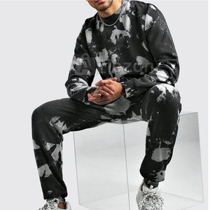 2025ชุดกันหนาวของผู้ชายชุดวิ่งออกกำลังกายผ้าคอตตอนสำหรับ100% โลโก้แบบออกแบบได้ตามต้องการชุดระบายอากาศได้ - Product Image 3