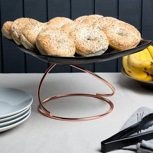 Vente en gros de support à pizza en métal poli doré forme ronde élégant en acier inoxydable nouveau design idéal pour une utilisation en restaurant - Product Image 4