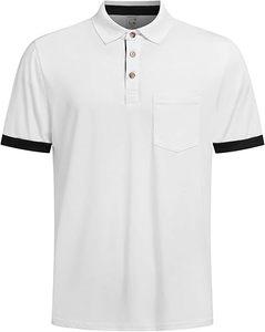 Polo homme personnalisé à prix réduit, manches courtes, coupe slim, en coton, décontracté - Product Image 2