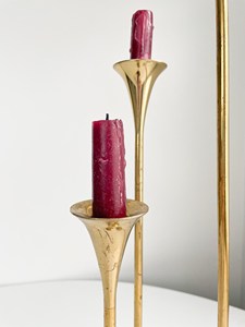 Aluminium <b>Candle</b> Holders Taper Candlestick Set Vintage Style Decorative Metal <b>Candle</b> <b>Stand</b> for Home Decor Wedding Party - Product Image 4