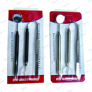 Kit de Examen Básico Manual Premium PMT de Hot Rootcare, Juego de 3 Instrumentos Quirúrgicos Dentales con Recubrimiento de Plasma, Certificado CE - Product Image 2