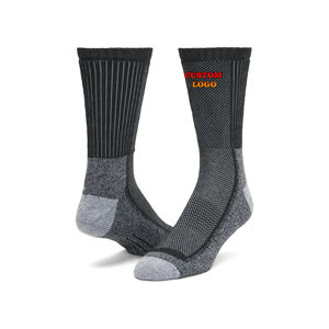 ถุงเท้าผ้าคอตตอนสำหรับผู้ชายถุงเท้ากีฬาผ้าถักแจ็คการ์ดระบายอากาศได้ดีมีโลโก้ตามสั่งสำหรับใส่เล่นกีฬามาใหม่2025 - Product Image 1