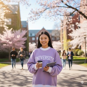 Pull décontracté d'hiver pour femme, doublé en polaire, col montant, sweat-shirt en tricot, brodé, respirant, polyester/coton - Product Image 2