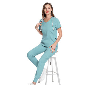 Venta caliente Hospital Hombres Scrubs Uniforme Conjuntos Personal de farmacia Scrubs Diseño único Hospital Uniforme - Product Image 6