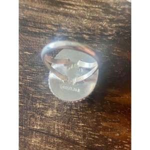 Bague en argent sterling turquoise South Hill taille 5.75 - Sertissage à la mode avec incrustation - Product Image 5