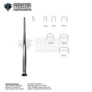 Superventas, cinceles de hueso Alexander de acero inoxidable de alta calidad, instrumentos ortopédicos de 17,5 cm de GERMED ENTERPRISES - Product Image 6