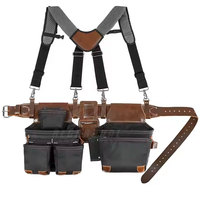 Ceinture à outils de charpentier personnalisée OEM Ceinture de travail à taille réglable avec ceinture à outils de charpentier de haute qualité