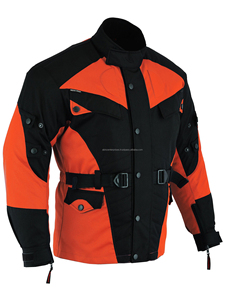 Traje de Motociclismo para Hombre, Premium, Rojo y Negro, Manga Larga, Transpirable, con Protección contra Pinchazos, Diseño Sólido, 280 g - Product Image 4