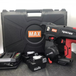 Offre 2026 pour la machine à ligaturer les barres d'armature sans fil MAX RB440T TwinTier, 2 batteries, garantie de 3 ans - Product Image 1
