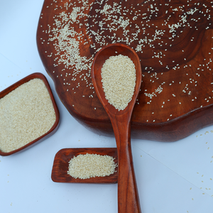 1kg Túi ngon bóc vỏ hạt vừng trắng giá tốt đóng gói tùy chỉnh 1 năm hạn sử dụng sản phẩm nông nghiệp - Product Image 3