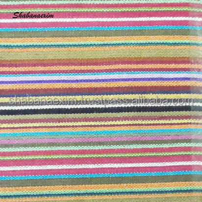 100% Cotton Fabric Hotel Bedding Set Fabric Bedding Home Textile Woven Fabric Cotton Stripe