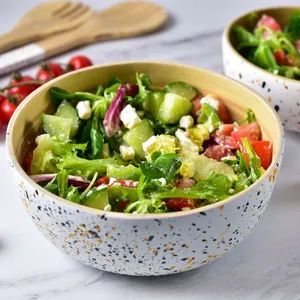 New Choice Polished <b>Bamboo</b> <b>Bowl</b> Fruit Storage Decoration Eco-Friendly Vintage Kitchen Customized Made Vietnam Manufacturer - Product Image 2