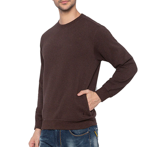 Sudaderas de algodón de manga larga para hombres Diseño personalizado Logo Precio al por mayor Sudaderas de manga larga para hombres 100% Algodón polar - Product Image 2