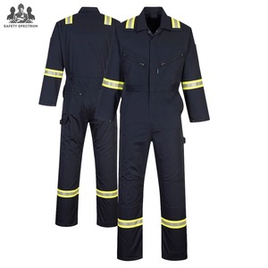 Combinaison de travail haute visibilité réfléchissante, nouvelle conception, sur mesure, en polyester respirant et imperméable - Product Image 1