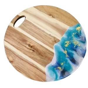 Planche à découper en bois de forme personnalisée, très tendance, pour cuisine, légumes, salades, utilisation sur table et accrochage mural, idéale pour boucher - Product Image 5