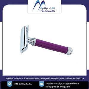 Nueva llegada Maquinillas de afeitar de seguridad de buena calidad Respetuoso con el medio ambiente Diseño duradero Afeitado Maquinillas de afeitar de seguridad para hombres - Product Image 3