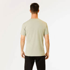Plain Casual Basic Short Sleeve <b>Muscle</b> Fitted <b>T</b>-<b>Shirt</b> High Quality 100% Organic Cotton Wholesale Factory Price <b>Men</b> Tees <b>T</b> <b>Shirts</b> - Product Image 4