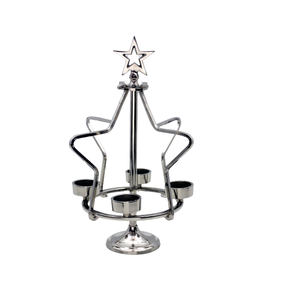 เชิงเทียนอลูมิเนียมสำหรับตกแต่งงานปาร์ตี้คริสต์มาสทำด้วยมือ - Product Image 1