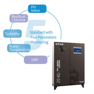 Alles-in-één intelligent waterkwaliteitsbewakingssysteem zwembad realtime <span class=keywords><strong>pH</strong></span> chloor ORP troebelheid monitoring DSL SWPMC-20 - Product Image 4