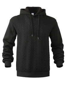 Pull à manches longues pour hommes Gym Workout Active Léger Meilleure qualité Sweat à capuche Running Sweatshirts à capuche - Product Image 4