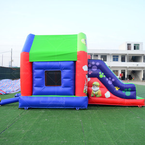 Nuovo Design Paw Dog gonfiabili rimbalzare castello Bouncy Jumping buttafuori dei cartoni animati per bambini gonfiabile Combo buttafuori con scivolo - Product Image 2