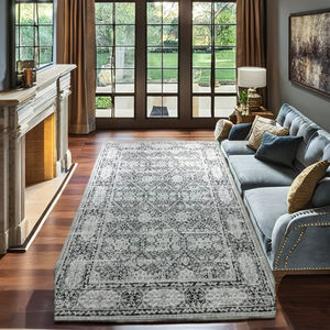 Venta caliente alfombra de poliéster Reversible abstracta moderna más Popular lavable dormitorio infantil sala de estar alfombra modelo alfombras - Product Image 4