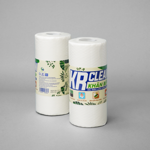 Krclean Eco-Friendly Reusable <b>Kitchen</b> Cleaning <b>Cloths</b> 50 Sheets White Color Washable and Absorbent <b>Kitchen</b> Wipes - Product Image 3