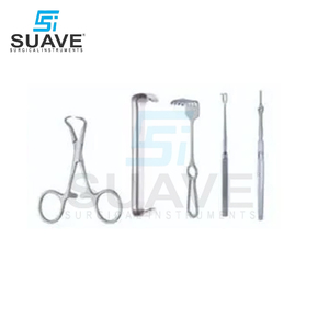 Produit de chirurgie en acier de qualité supérieure Re Use Able pour l'ensemble d'instruments de chirurgie plastique de base par SUAVE SURGICAL INSTRUMENTS - Product Image 6