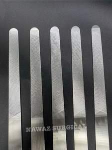 Lime à ongles double face en diamant réutilisable, lime à ongles professionnelle en acier inoxydable pour podologie - Product Image 4