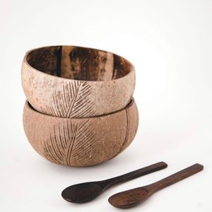 Meilleurs bols de noix de coco fabriqués à la main en gros du Vietnam ustensiles de cuisine gravés écologiques et uniques - Product Image 3