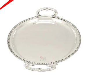 Cuenco de servicio de acero inoxidable con acabado plateado de calidad estándar para hoteles, restaurantes y bares - Product Image 2