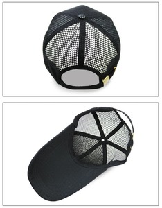 หมวกแก๊ปเบสบอลสำหรับผู้ชายระบายอากาศได้ดีแห้งเร็วหมวกเบสบอลกีฬาผ้าฝ้ายแฟชั่นใหม่ระบายอากาศ RRI-BC-35กลางแจ้ง - Product Image 4