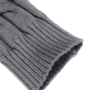 Pull-over en tricot de polyester pour hommes personnalisé de haute qualité avec un design respirant pour la décoration hivernale de logo et de motif - Product Image 4