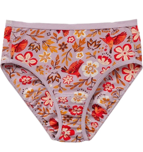 บิกินี่ผู้หญิงเอวปานกลางผ้าสแปนเด็กซ์/ ผ้าฝ้ายป้องกันแบคทีเรียชุดชั้นในเซ็กซี่นุ่มสบายพิมพ์ลายตามสั่ง - Product Image 5
