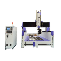 1325 ATC CNC Routeur 5 Axes avec Dispositif Rotatif pour Machine de Sculpture sur Bois Routeur en Stock