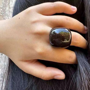 Buffalo Horn Ring Polished Party Ware Jewelry for Wedding Anniversary Hot Sale Color Natural Horn - Product Image 1