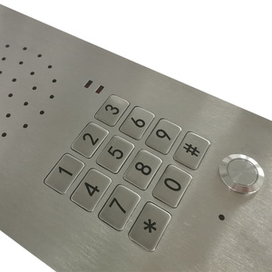Intercomunicador de Acero Inoxidable con Altavoz y Micrófono para Control de <span class=keywords><strong>Acceso</strong></span> en Fábricas, con Botón Único de Activación - Product Image 3