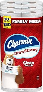 Charminn papier hygiénique ultra fort au toucher propre, 30 méga rouleaux de famille = 150 rouleaux réguliers - Product Image 6